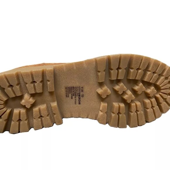 Maurices Morgan Women's Hiker Boot Plaid Detail Tan Size 9.5 - Picture 5 of 5